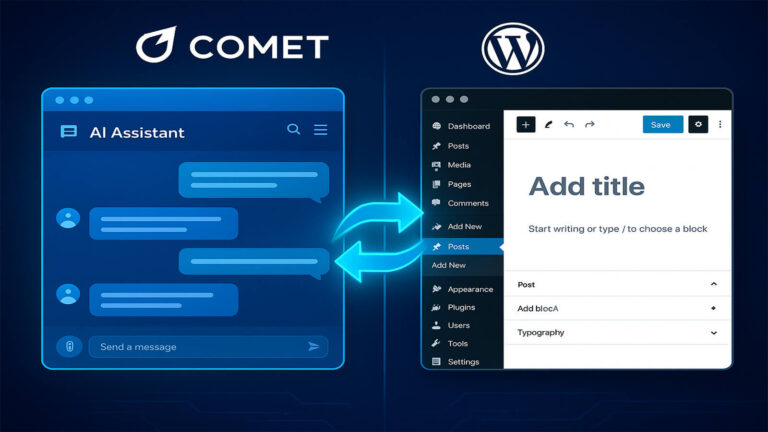 Assistant IA WordPress COMET pour piloter un site