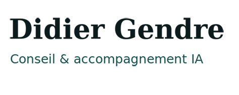 logo didier gendre constultant ai