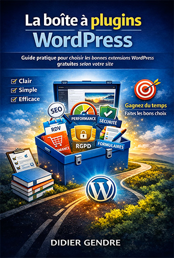 Couverture du livre La boîte à plugins WordPress